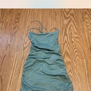 Windsor Sage Mini Dress